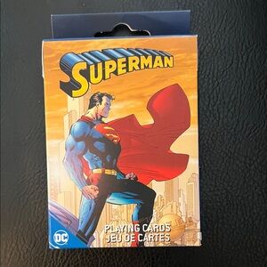 NEW Superman Playing Cards